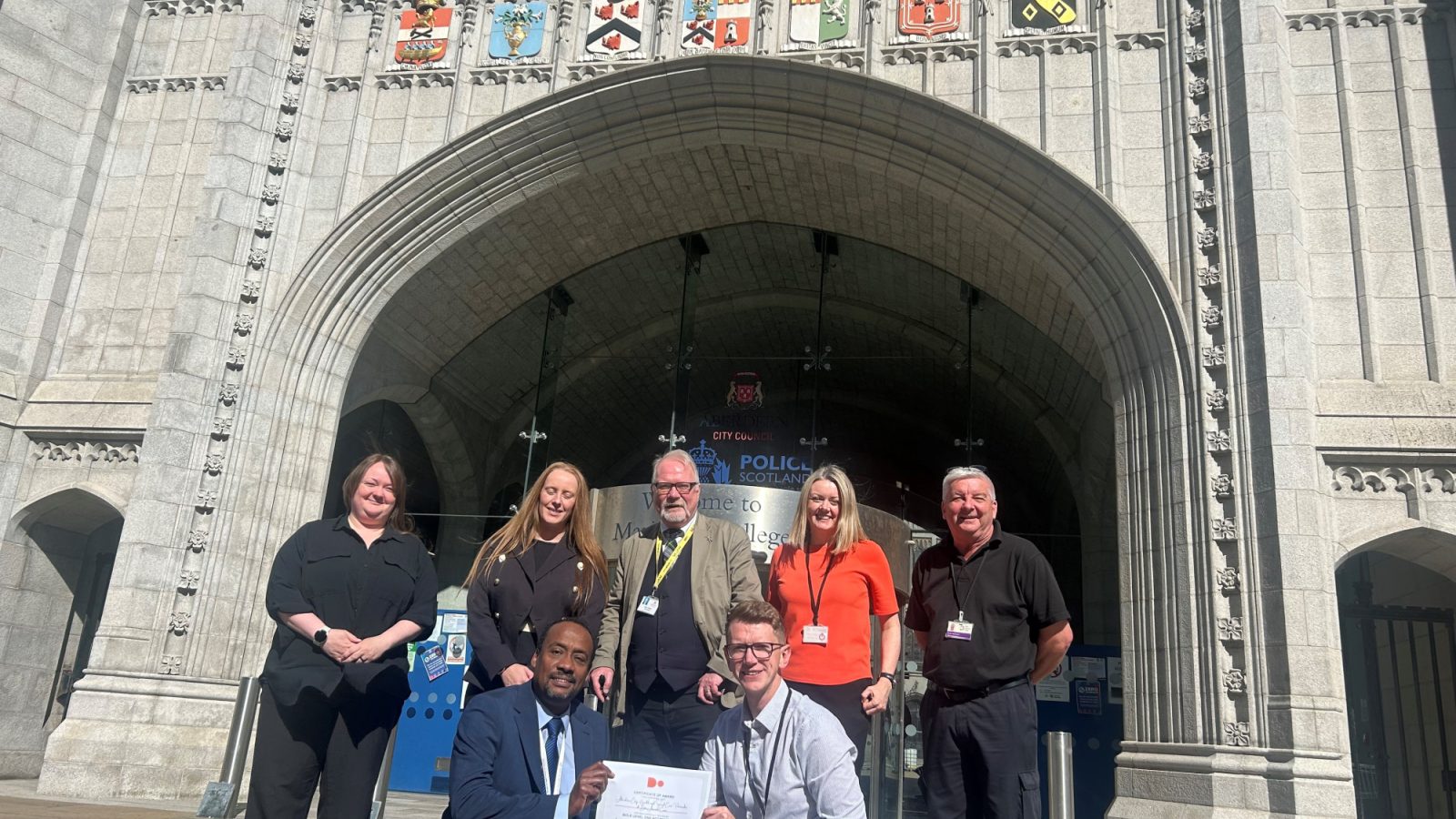 Bon Accord Care's new digital alarm system wins gold