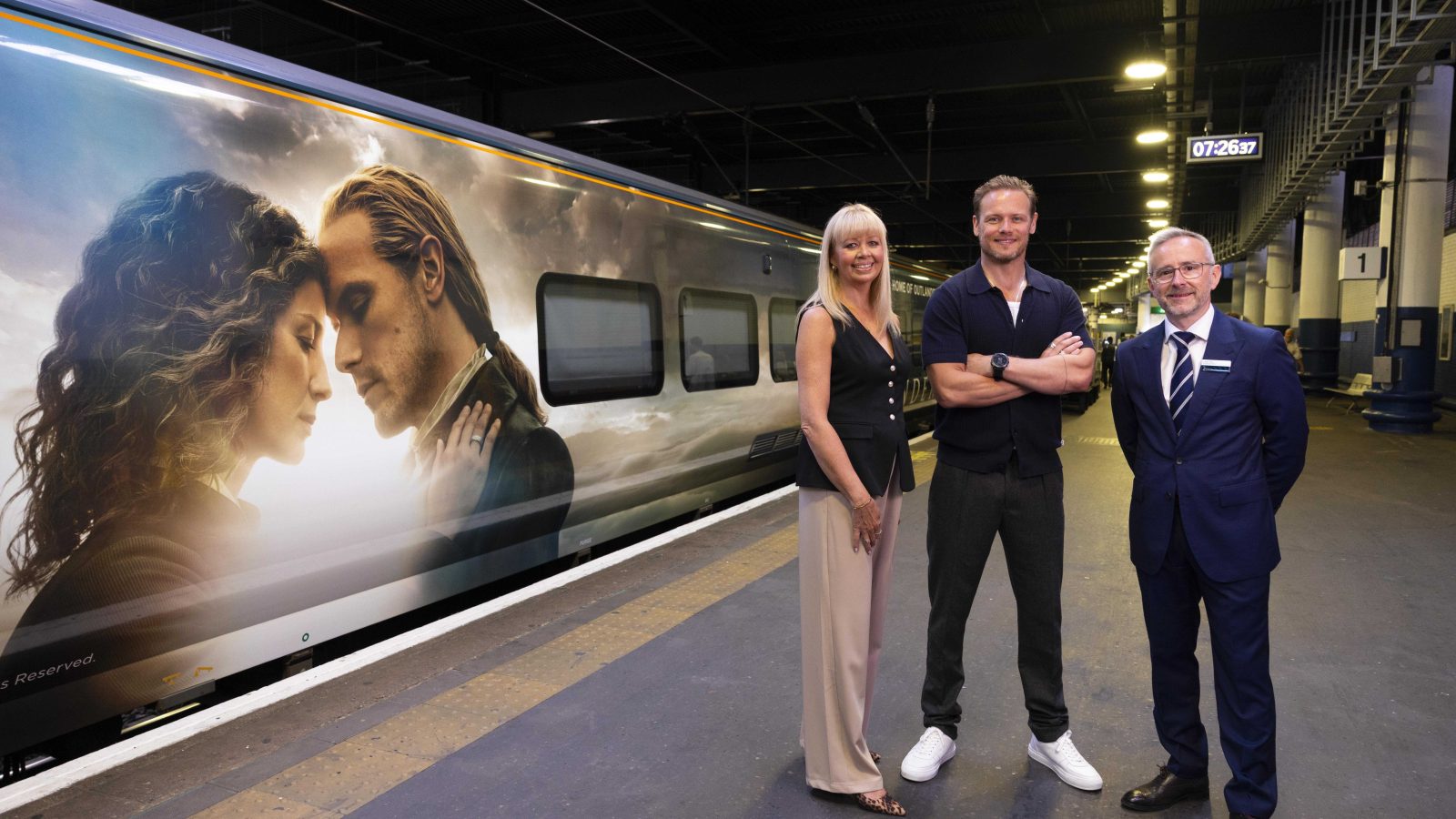 That’s a wrap: Caledonian Sleeper pays tribute to hit TV show “Outlander”