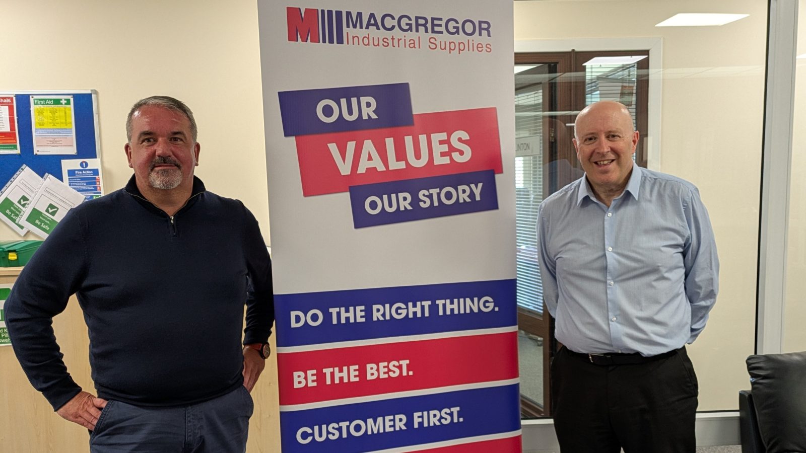 MacGregor Industrial Supplies make two new appointments to external sales team