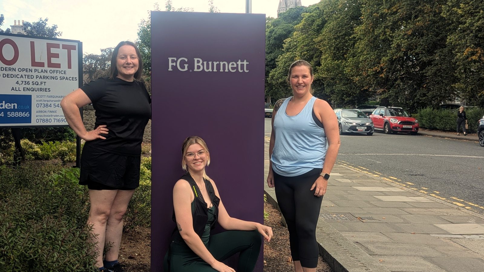 FG Burnett team to take on 100-mile fundraising challenge for friends of Roxburghe House Grampian