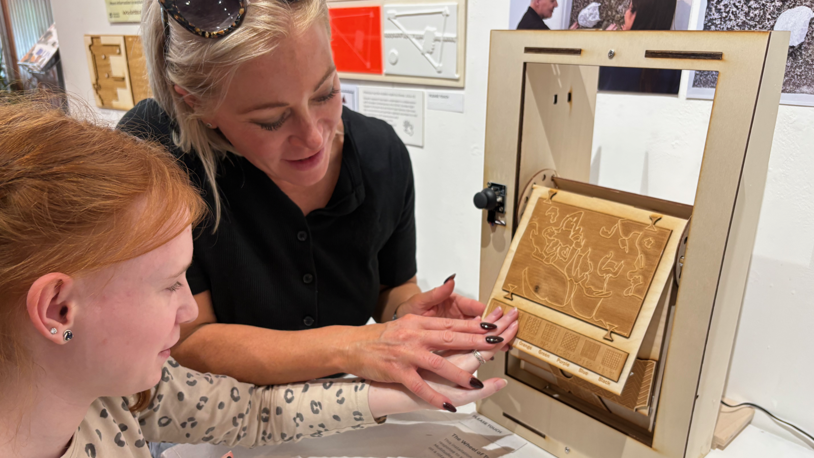 Youngsters with sensory loss inspire new accessible art exhibition