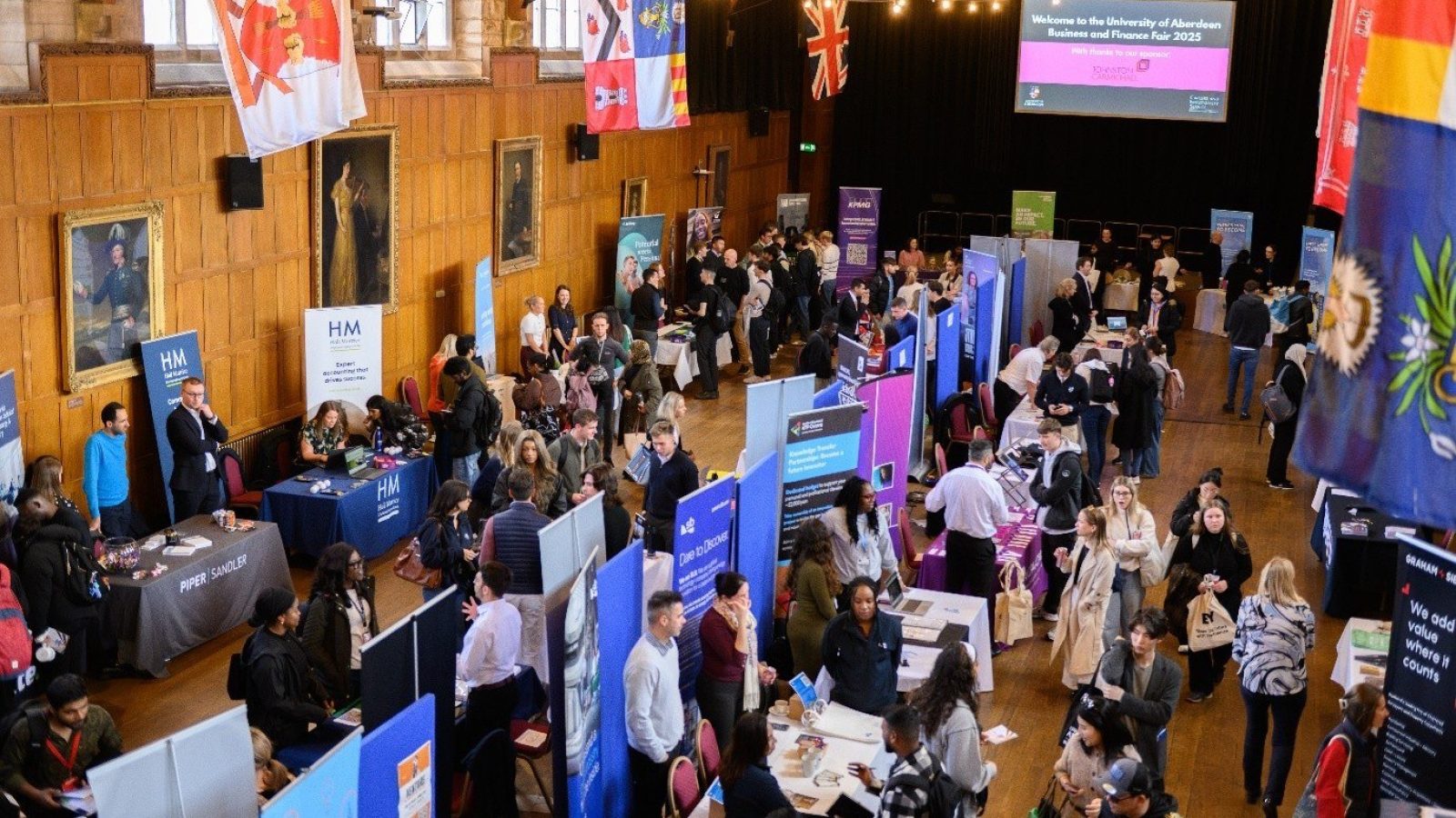 University of Aberdeen Careers Fairs success