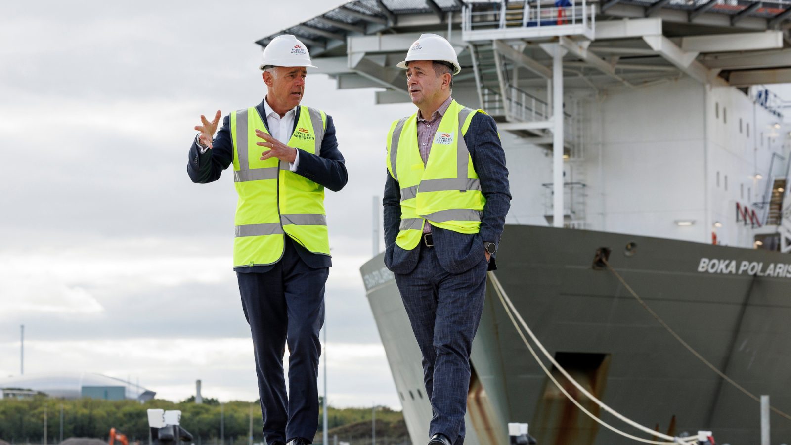 Economic growth and clean power on agenda as Port of Aberdeen hosts Great British Energy Board