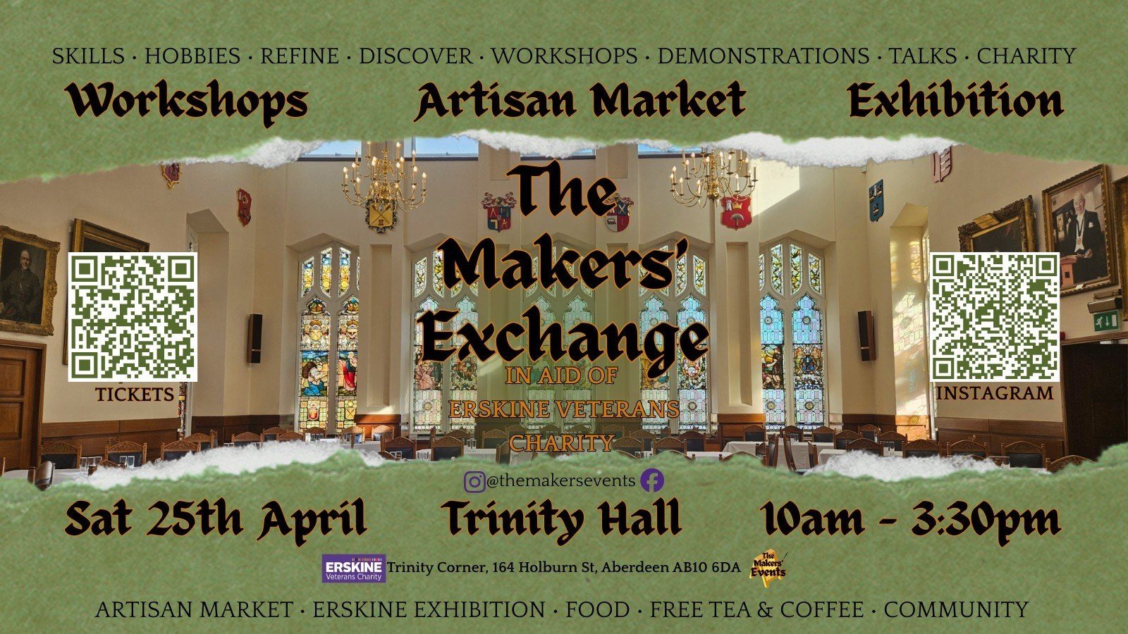 The Makers’ Exchange event to champion veterans across North-east Scotland