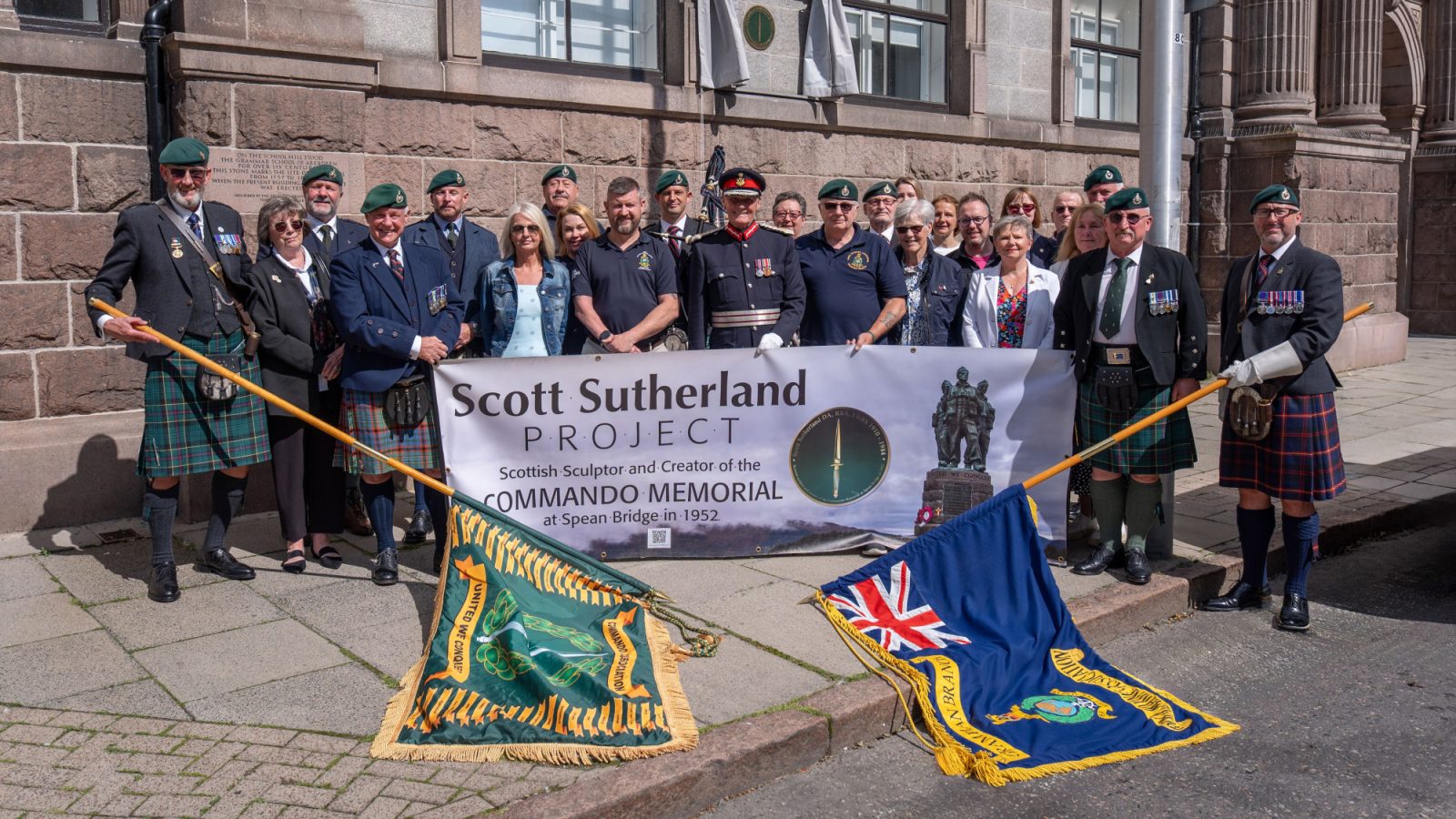 Legacy of Scott Sutherland highlighted with plaque in Aberdeen