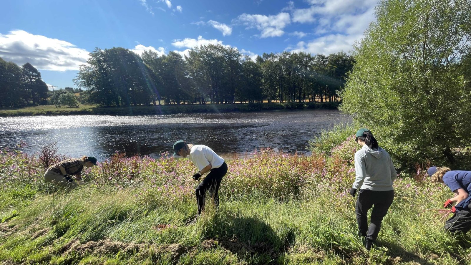BP volunteers make an impact on the riverbank