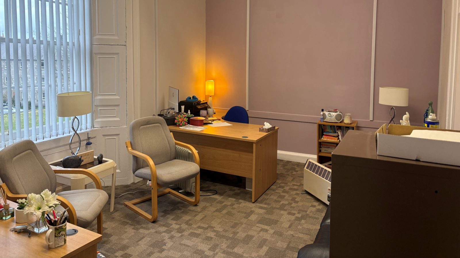 Pathways office in Aberdeen gets refresh creating welcoming space for counselling sessions
