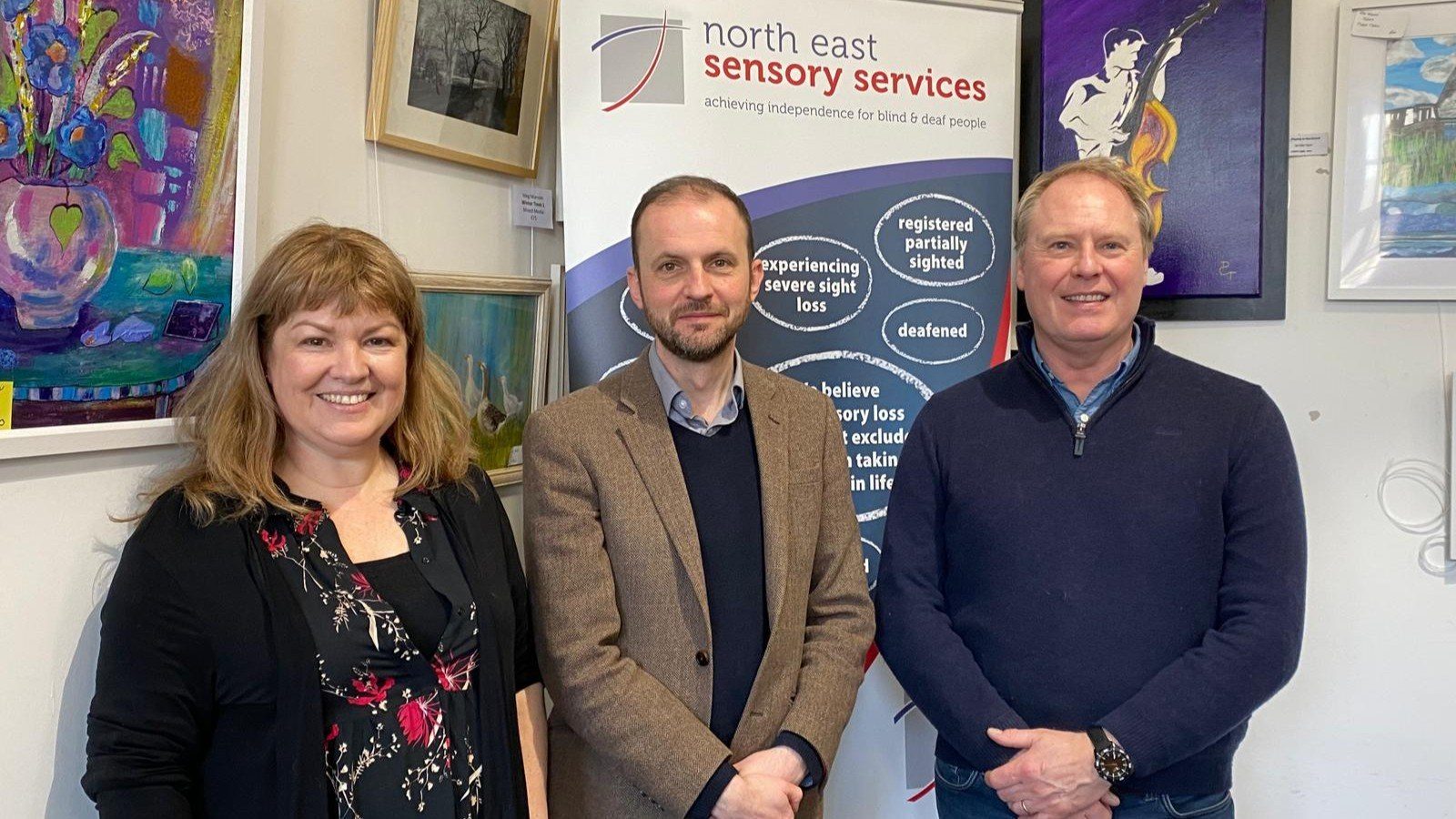 Stephen Gethins MP visits North-east charity to learn about its vital work