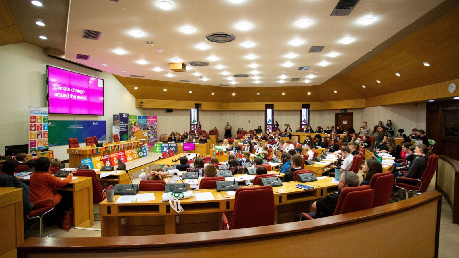 Powering climate conversations: SSEN Transmission supports youth climate summit at Mock COP30 in Inverness