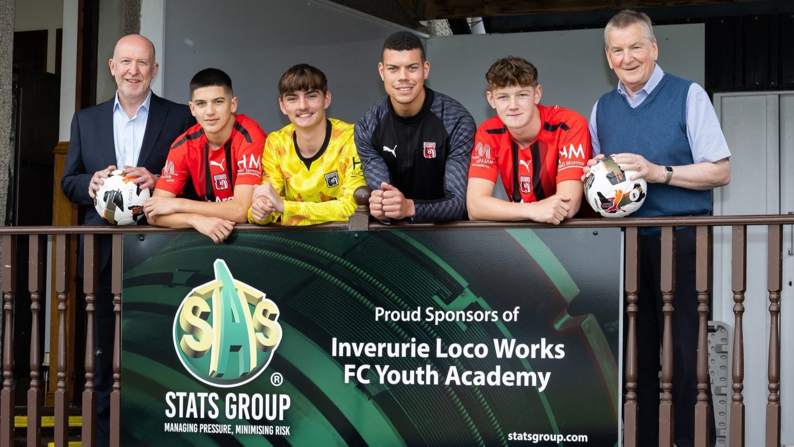 STATS Group signs three-year sponsorship deal to support Inverurie Locos Youth Academy