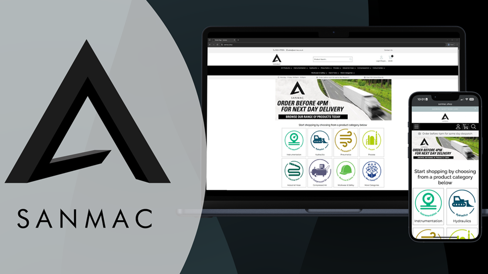 Sanmac launches new online shop to better serve Aberdeen and Aberdeenshire