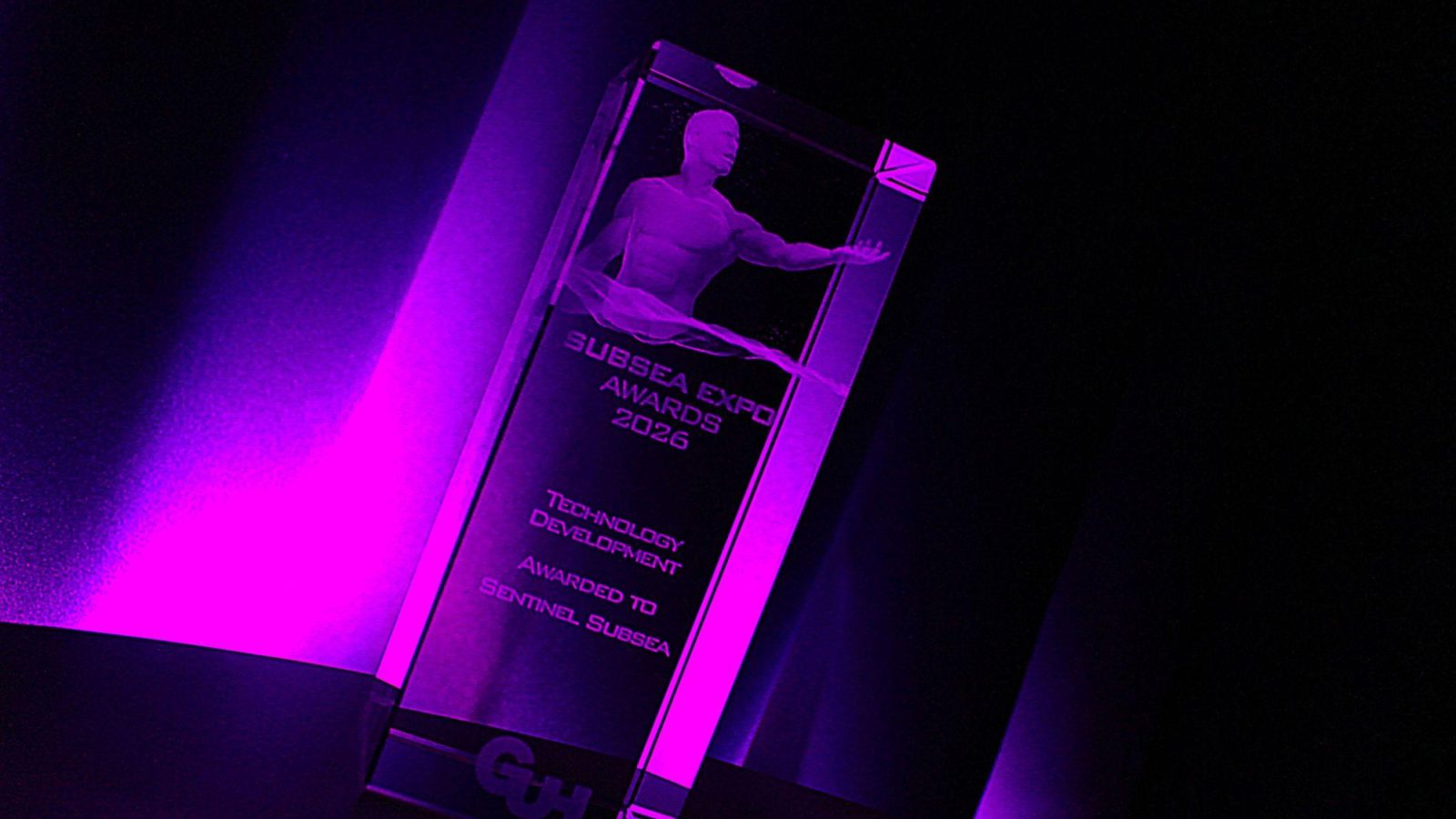 Sentinel Subsea wins Technology Development Award at the 2026 Subsea Expo Awards