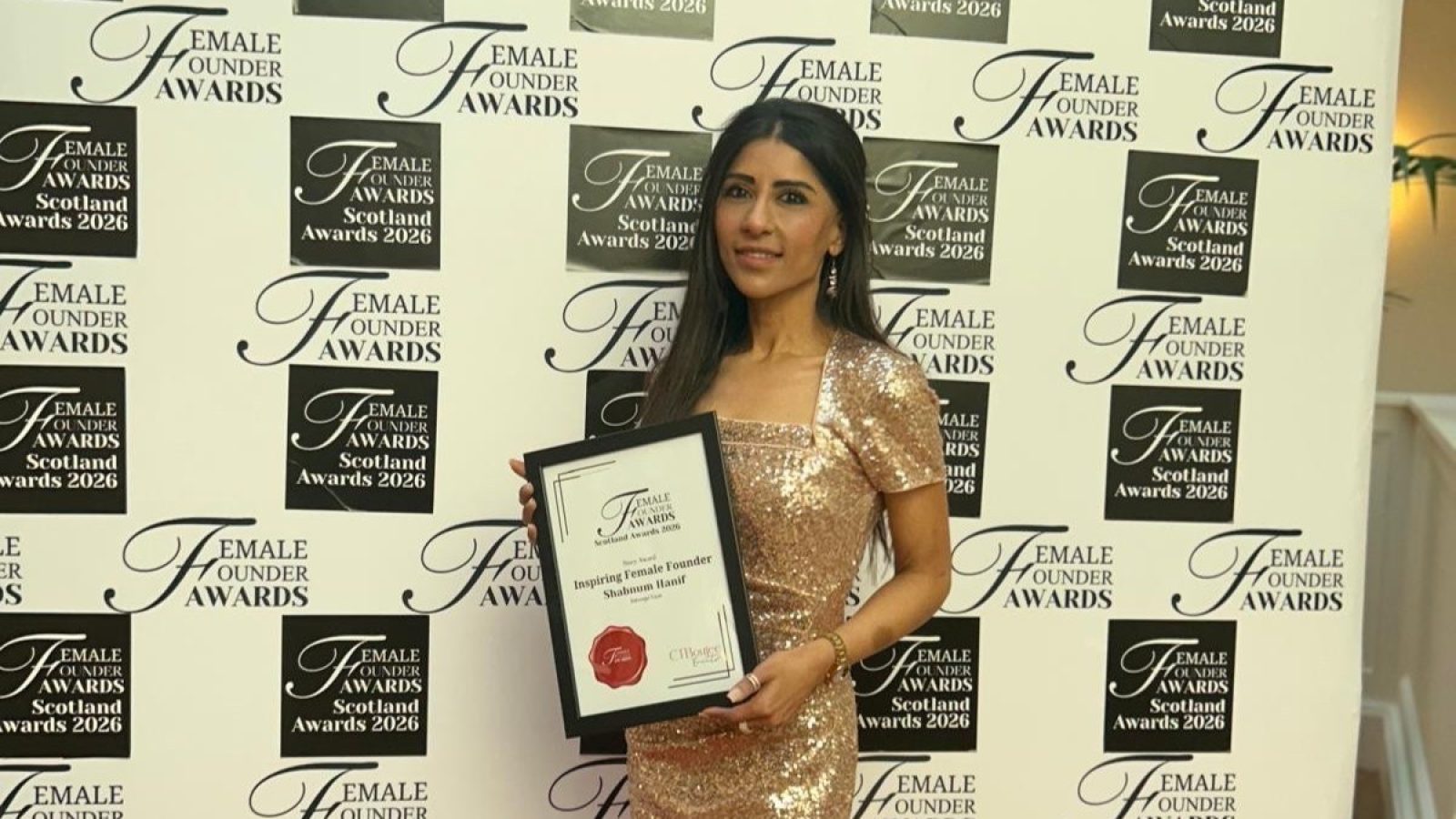 Aberdeen wellbeing leader crowned at female business awards