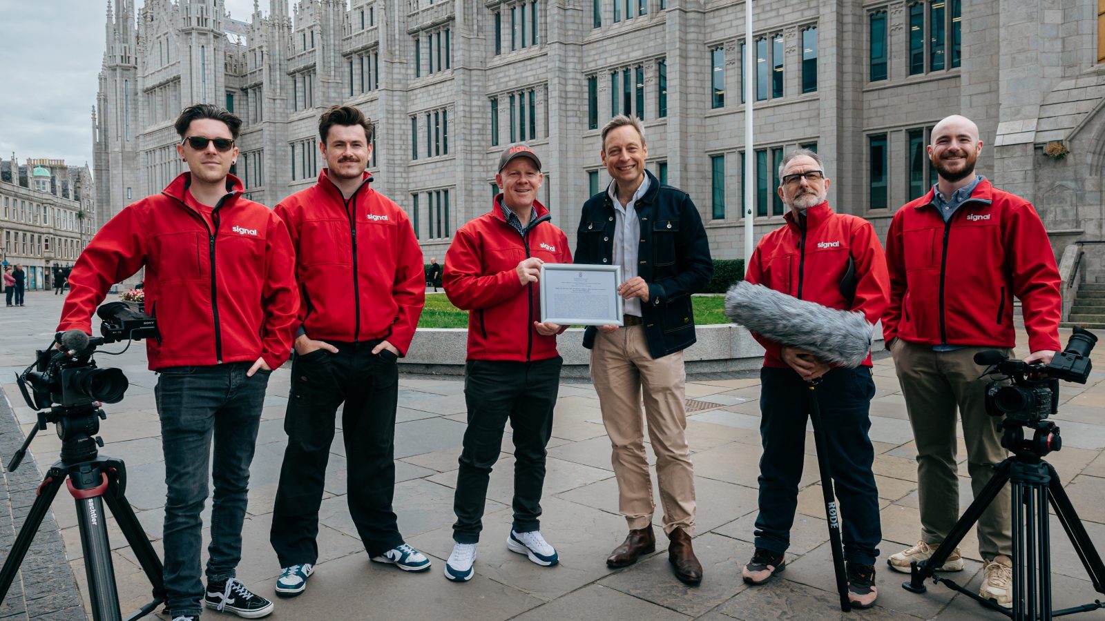 Aberdeen film company Signal commended in Parliament