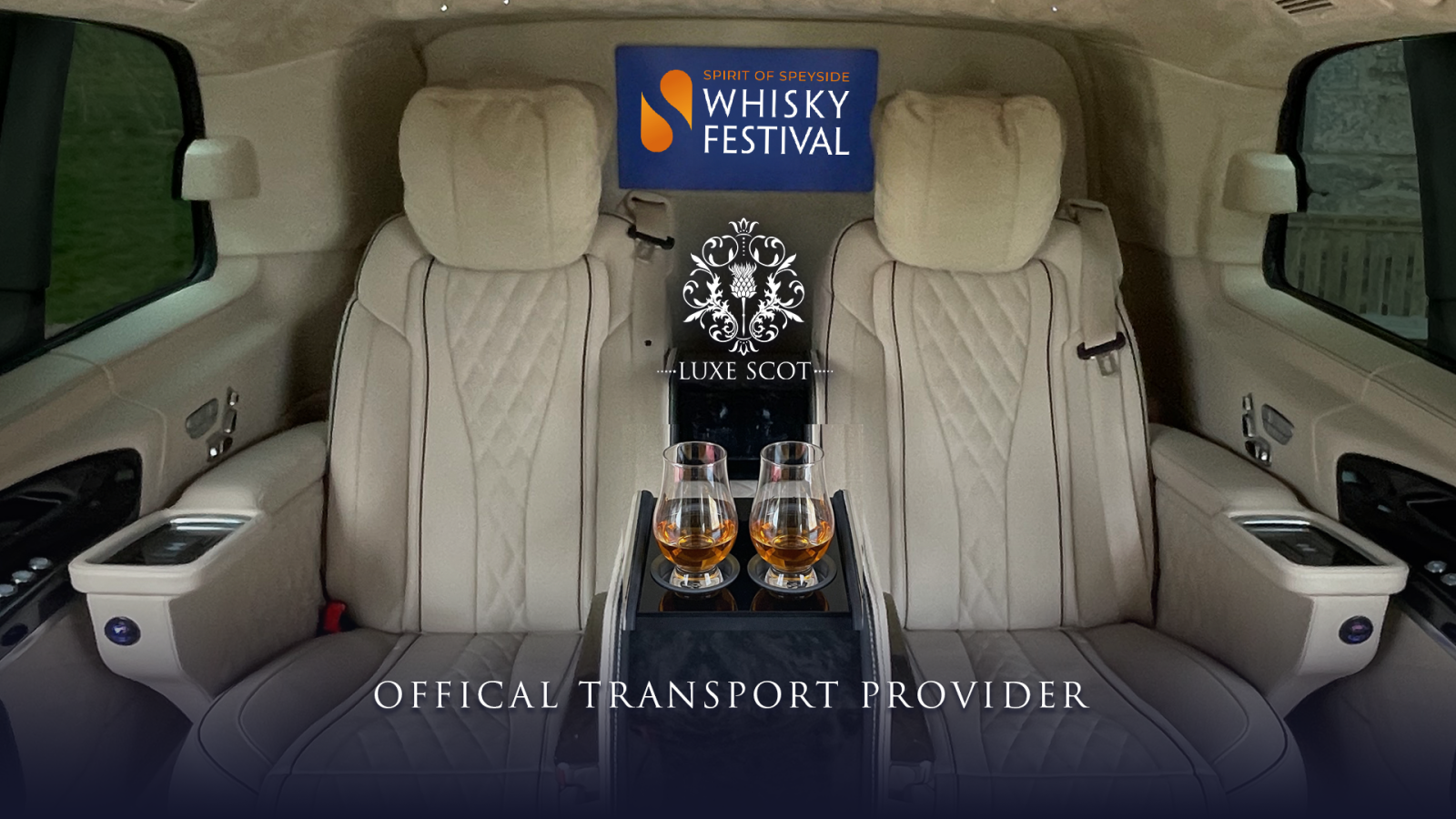 Luxe Scot partners with Spirit of Speyside Festival as official transport provider