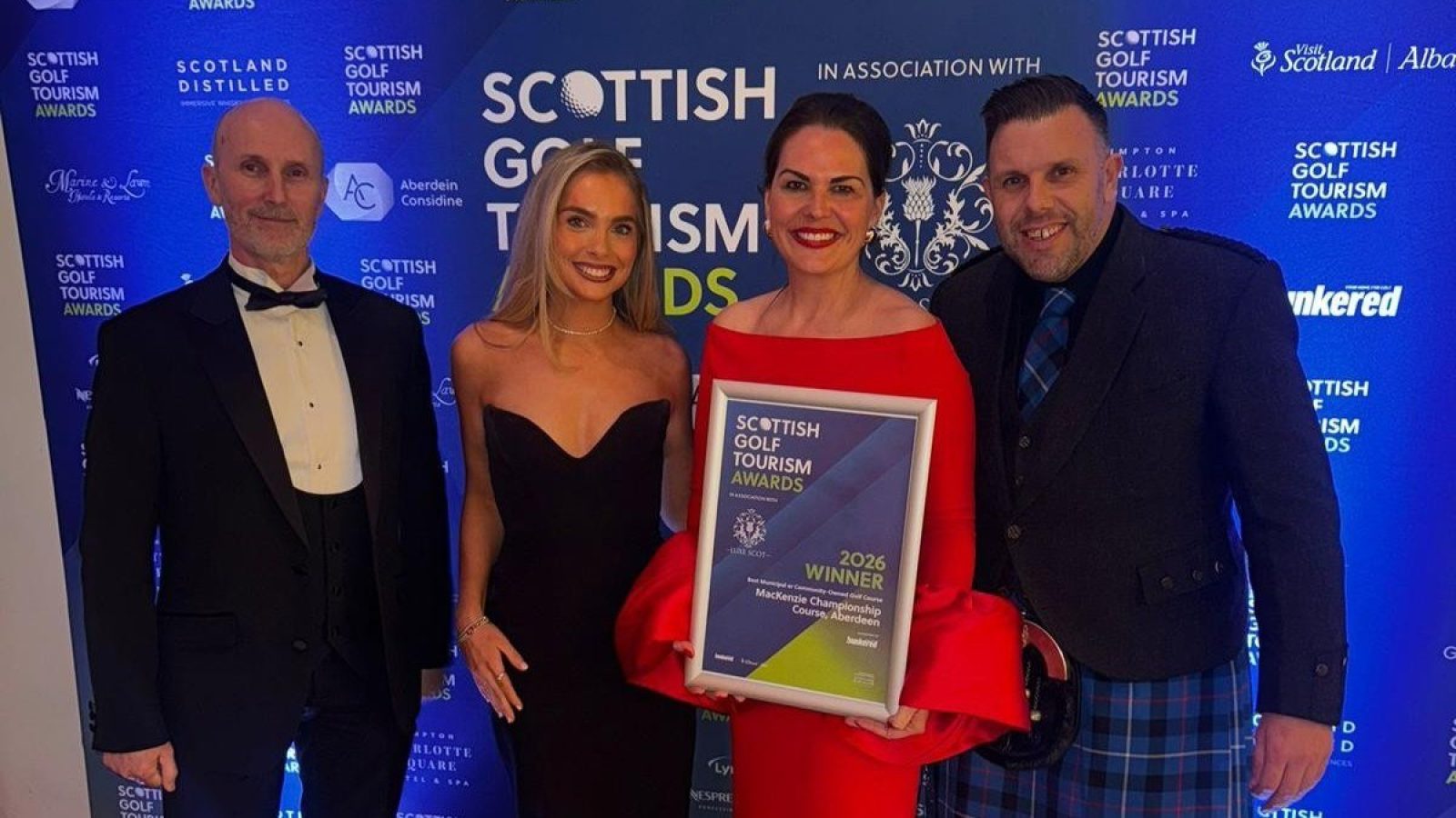 Aberdeen’s Mackenzie Championship Course wins top Scottish golf award