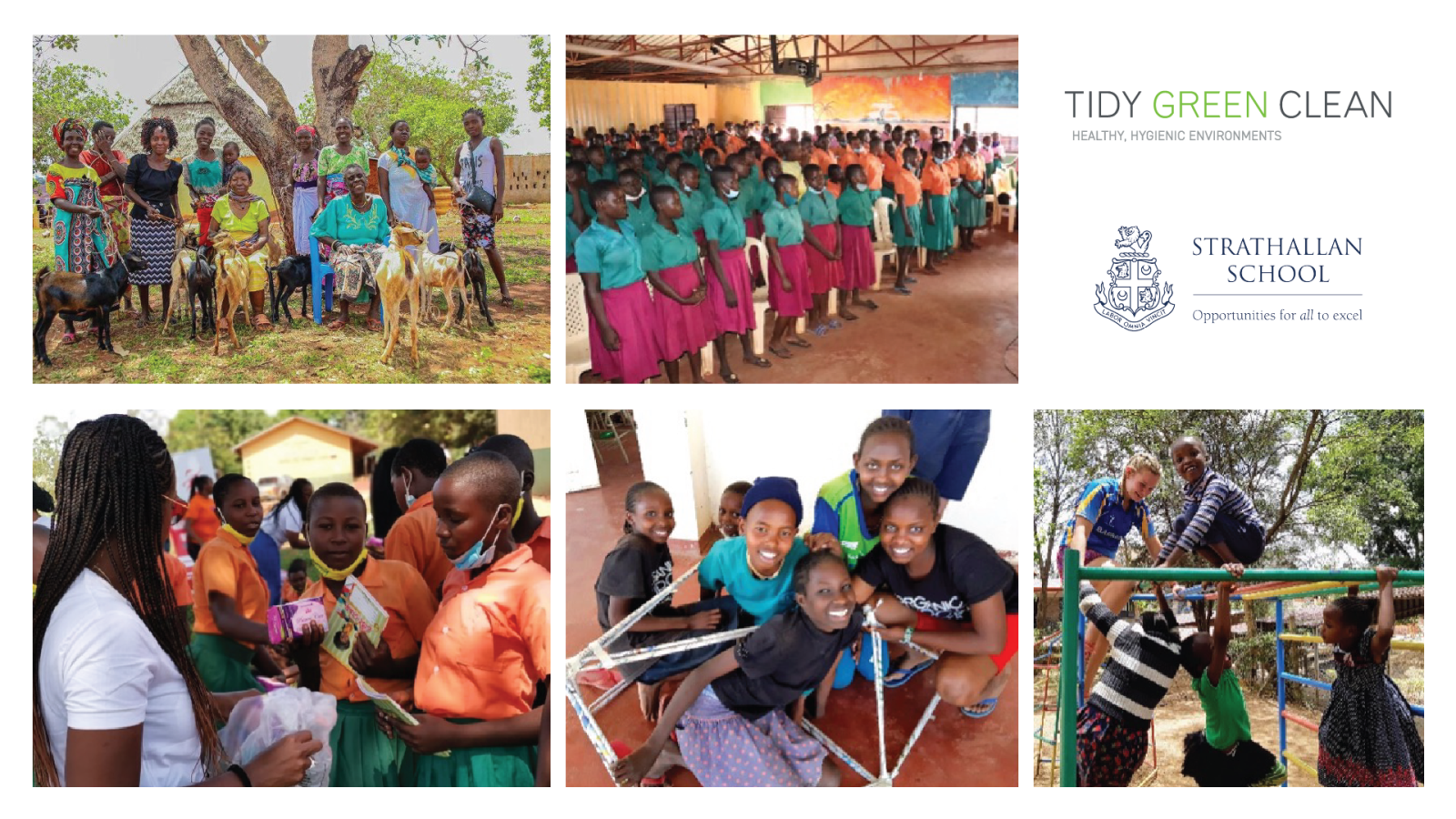 Supporting global education and empowerment: Tidy Green Clean partners with Strathallan School’s “StrathKenya Projects”