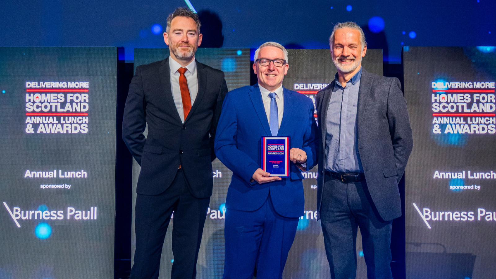 Bracewell named Supporting Member of the Year at Homes for Scotland Awards