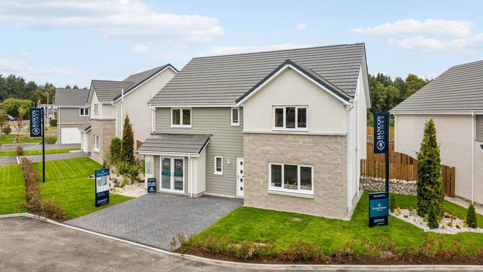 New show home opens at exclusive Bancon Homes’ Ternan Grove in Banchory