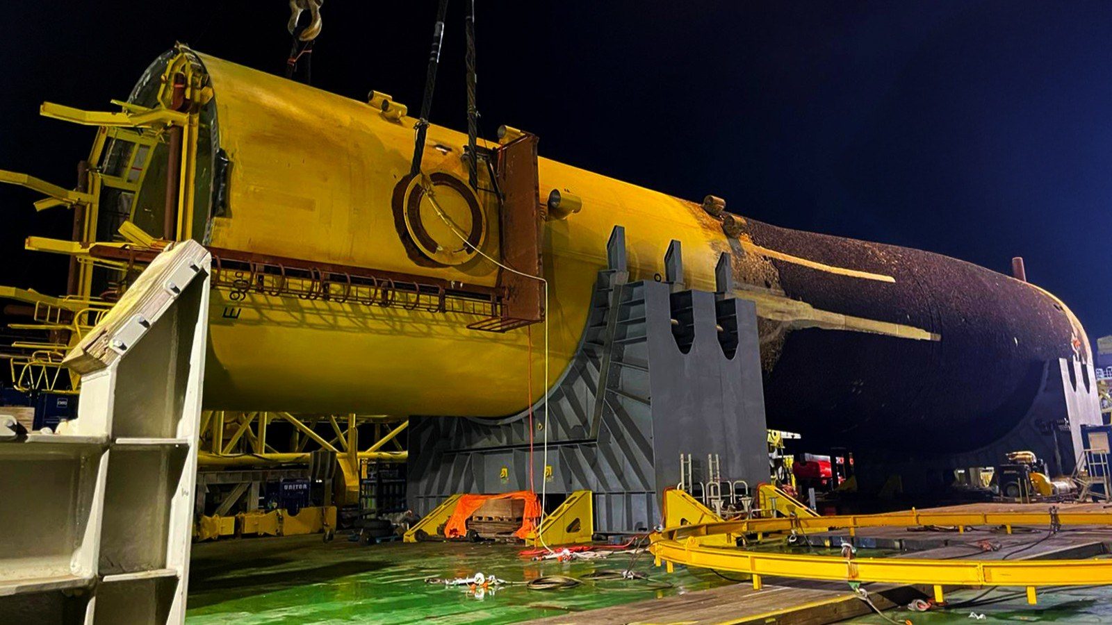 James Fisher completes historic 10m diameter monopile cut, marking new milestone for offshore wind