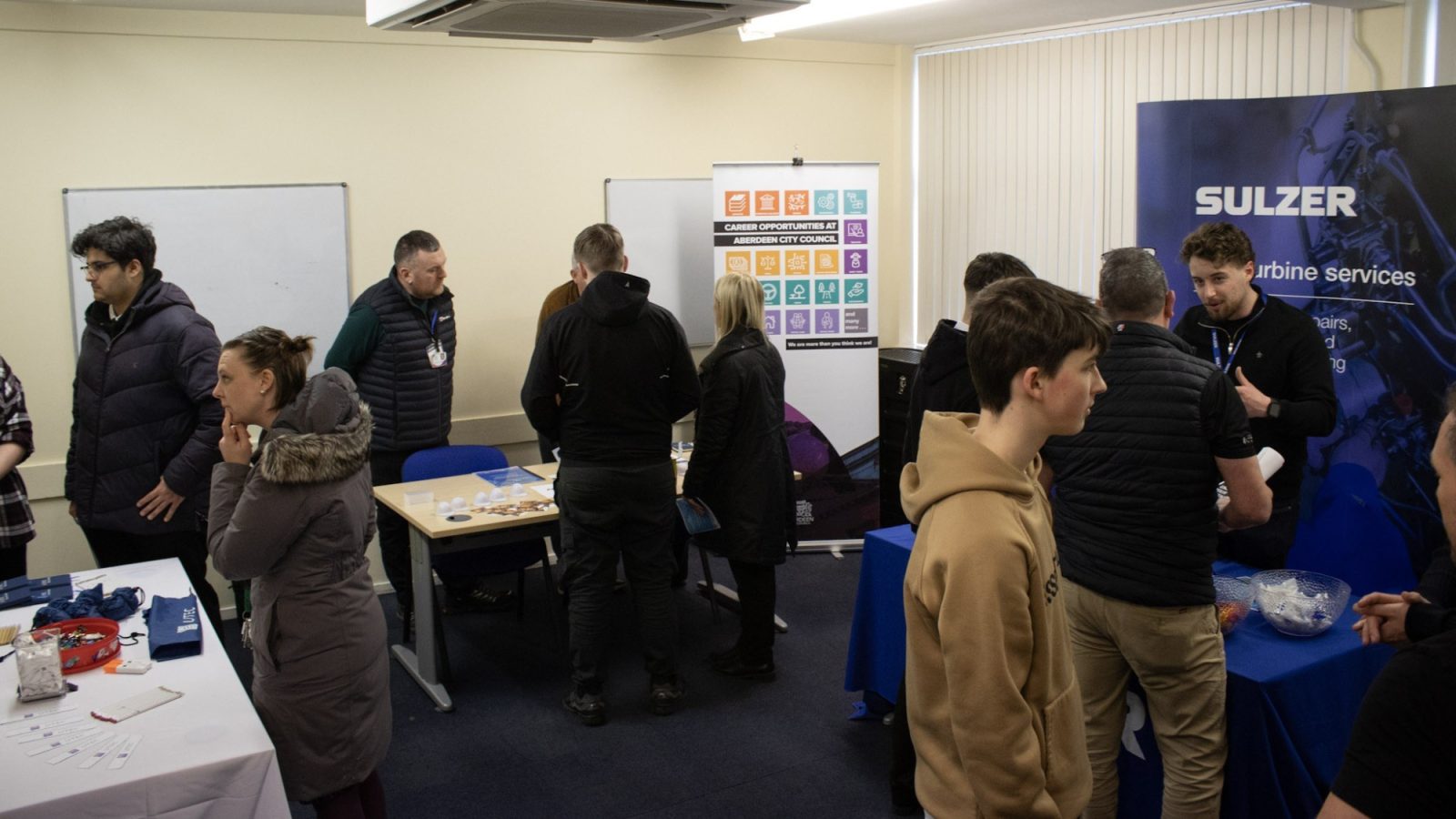 Tullos Training careers fair welcomes hundreds during Scottish Apprenticeship Week