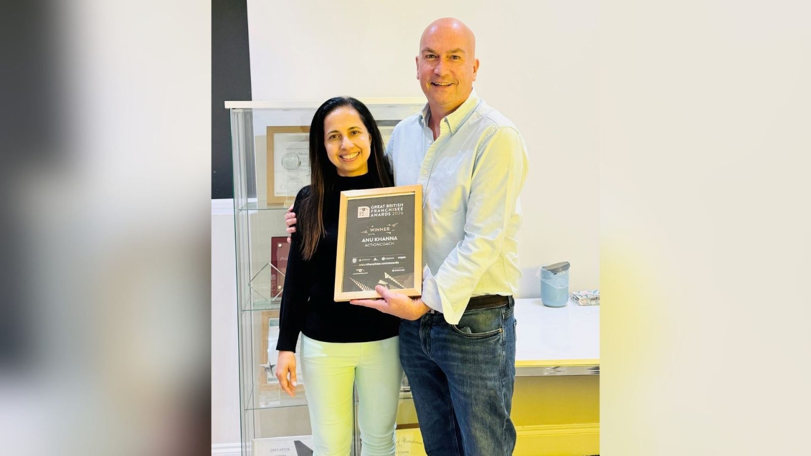 ActionCOACH celebrates fifth consecutive win at Great British Franchisee Awards