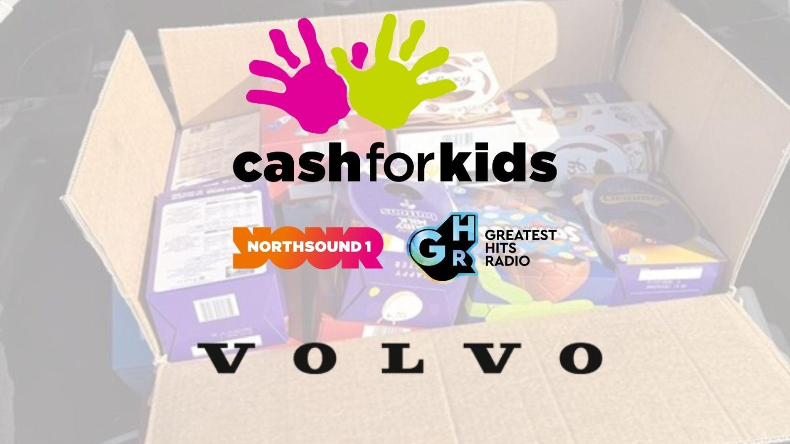 John Clark Volvo donate easter Eggs to disadvantaged children in Aberdeen