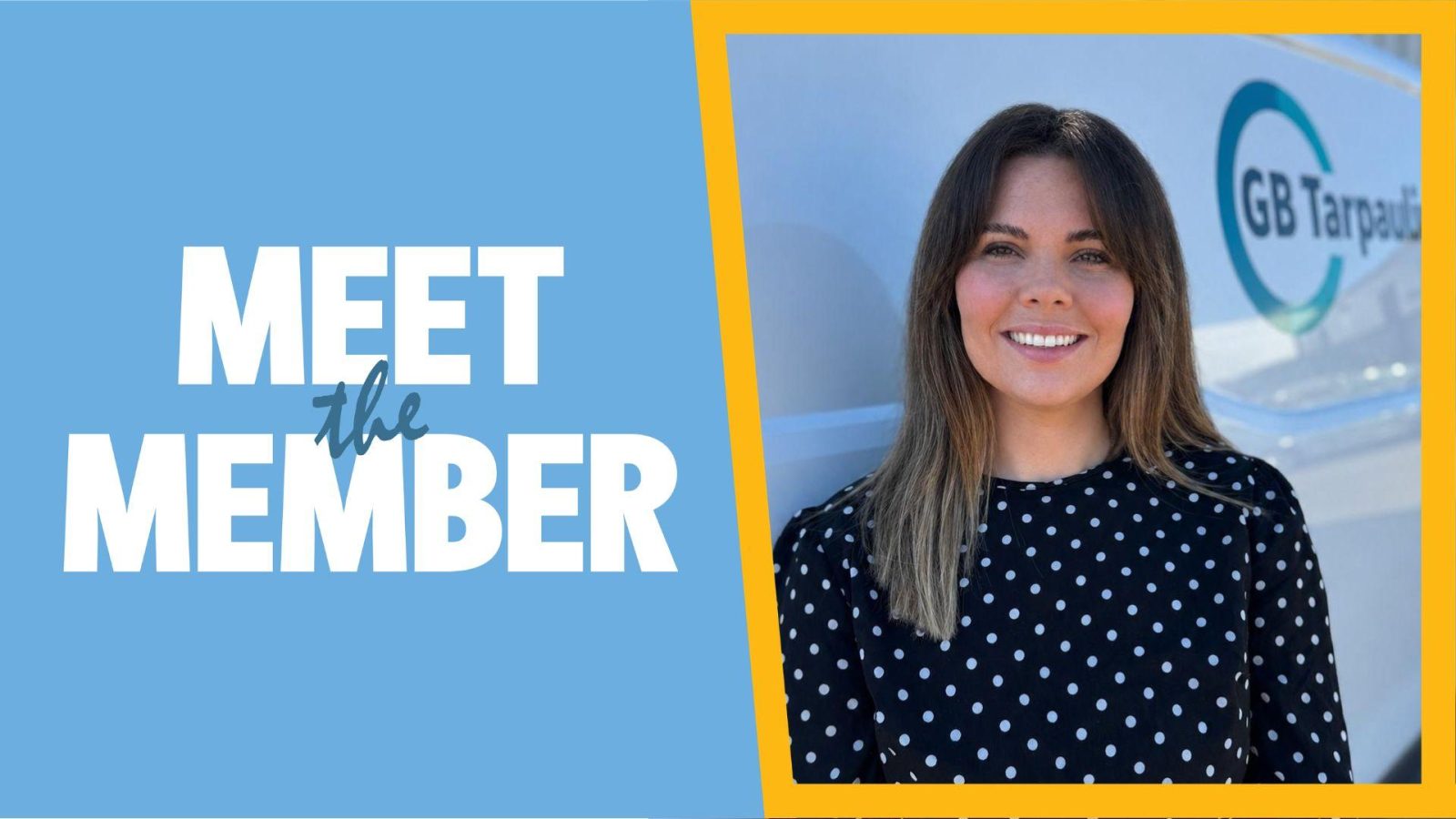 Meet the Member: Sophie Burzynski, GB Tarpaulins