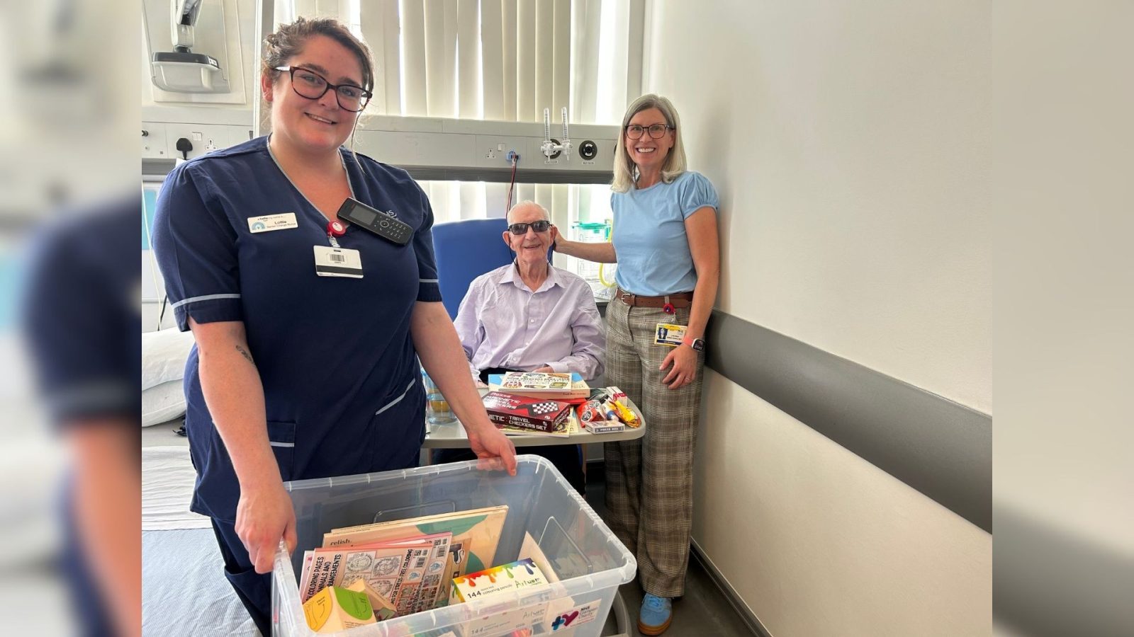 Activity boxes launched in NHS Grampian to help people in hospital