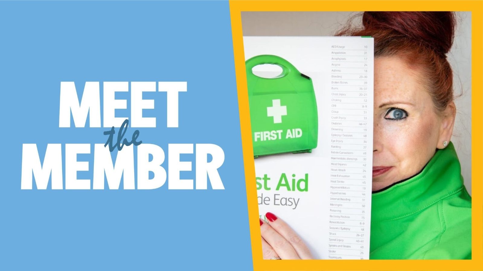 Meet the Member: Sarah Phillips, First Aid at Work Aberdeen & Aberdeenshire