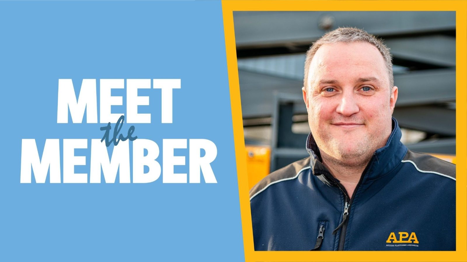 Meet the Member: Ryan Petrie, APA (Access Platforms Aberdeen)