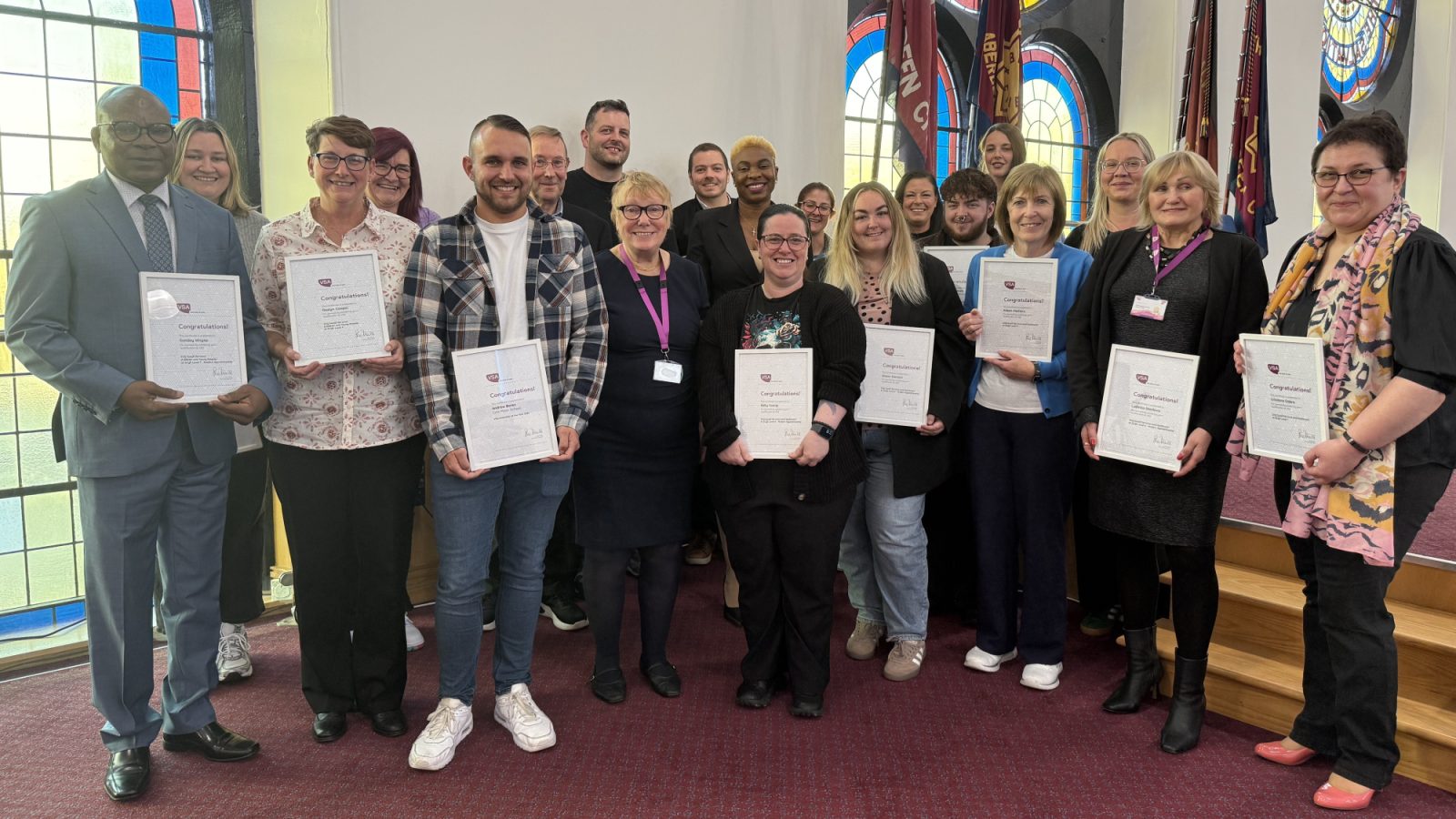 The Annual ‘VSA Graduation and Awards Ceremony’ returns to The Citadal to celebrate staff achievement and recognise outstanding contributions towards VSA