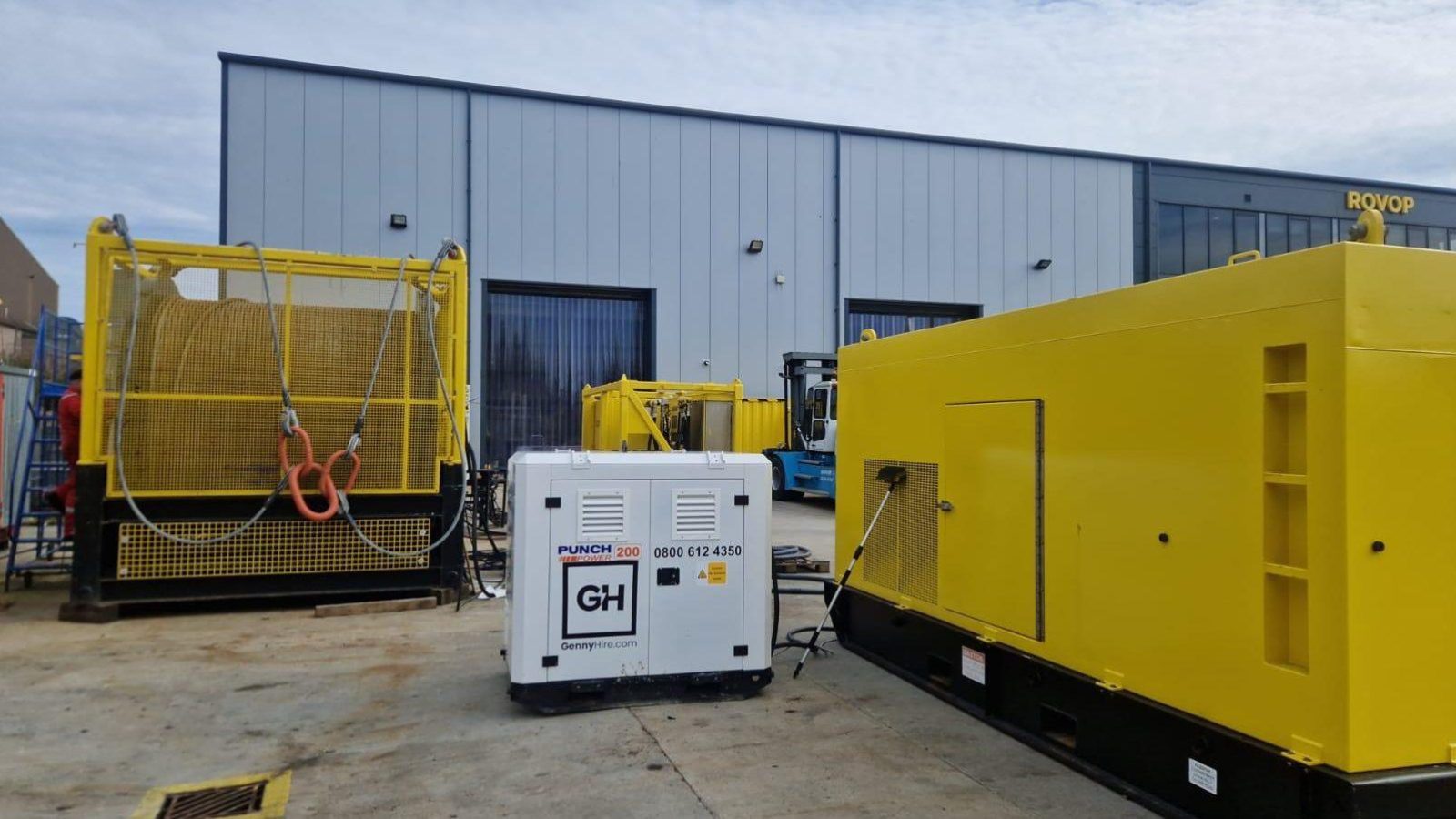 Genny Hire supports first flywheel-powered ROV trial