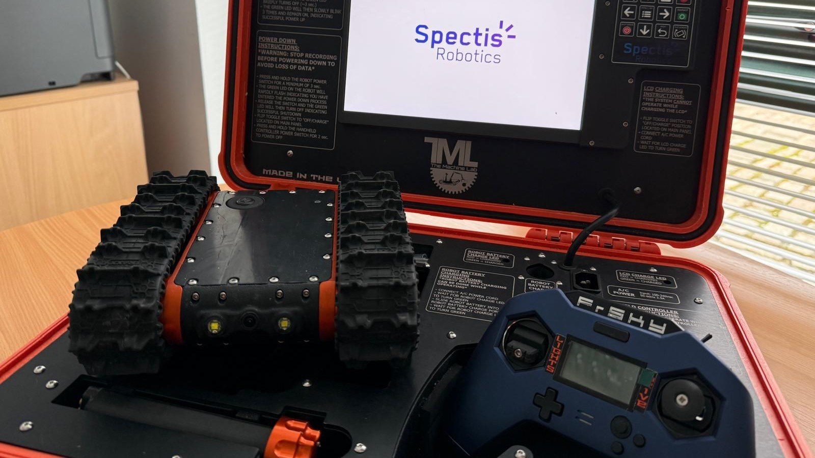 Spectis Robotics enhances inspection robot with advanced DVR integration