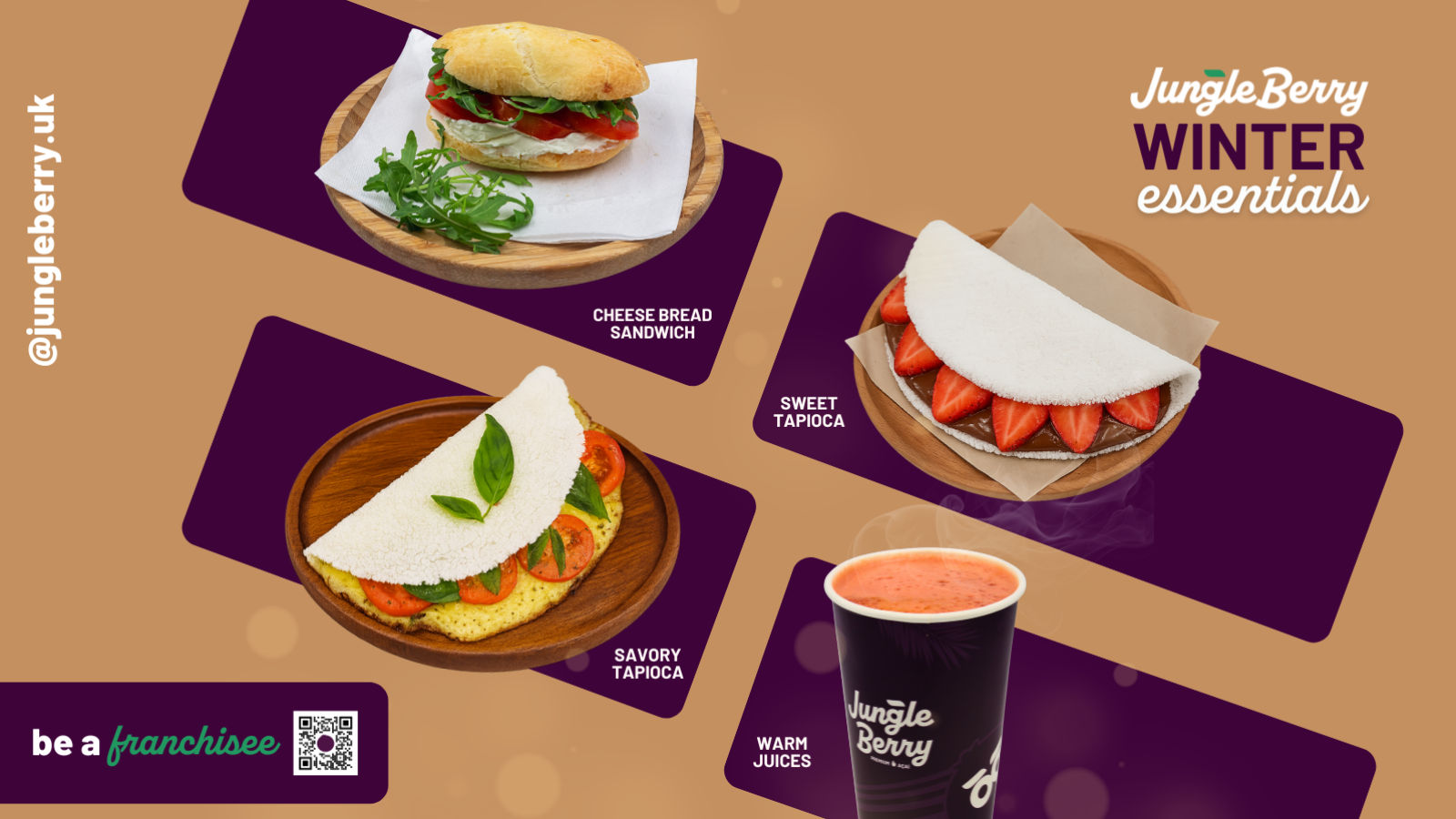Jungle Berry launches new winter menu and expands franchise opportunities in Scotland