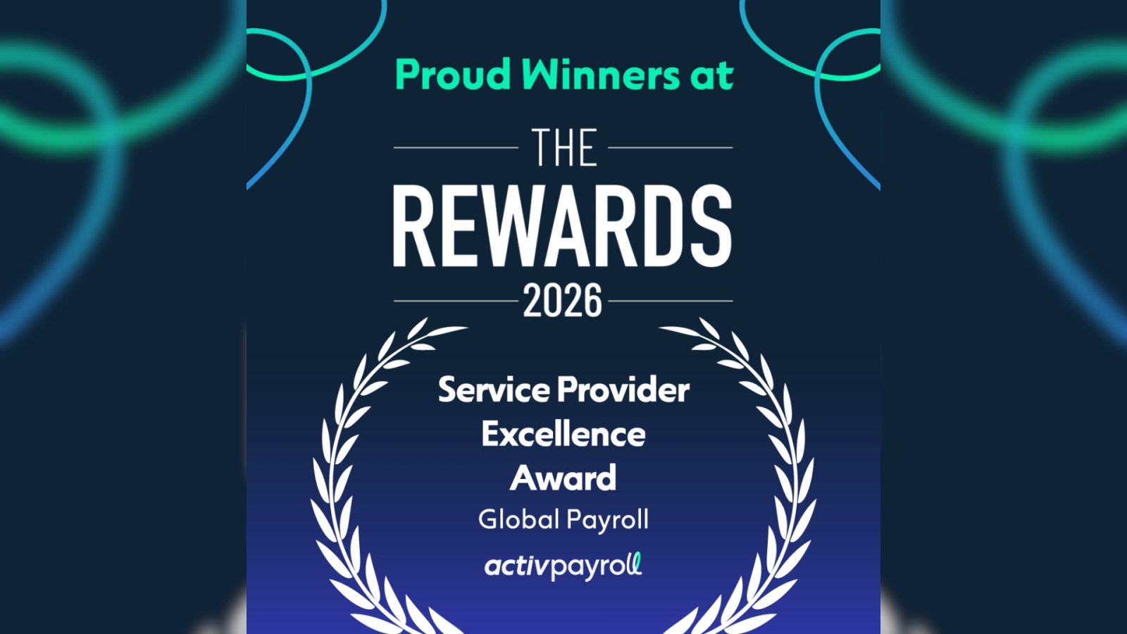 activpayroll wins Global Payroll Service Provider Excellence Award