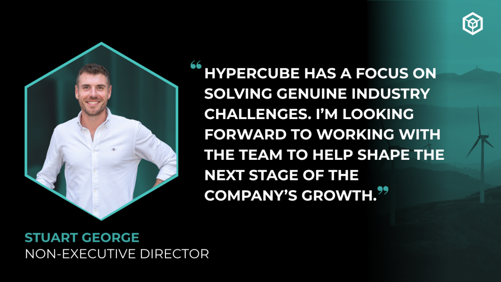 Hypercube strengthens board with appointment of energy industry leader Stuart George