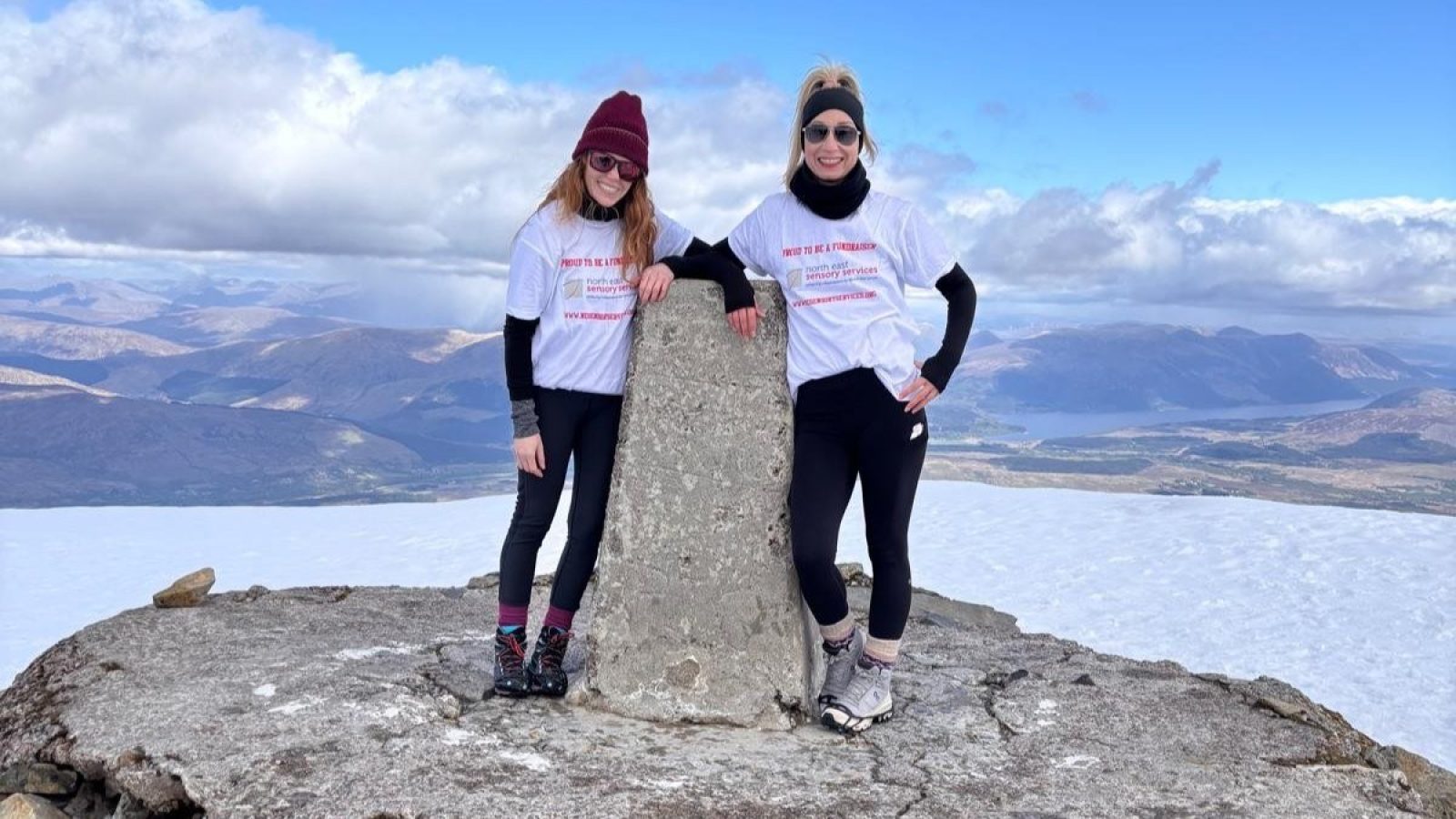 Ben Nevis climb raised more than £4,000 for North-east sensory loss charity