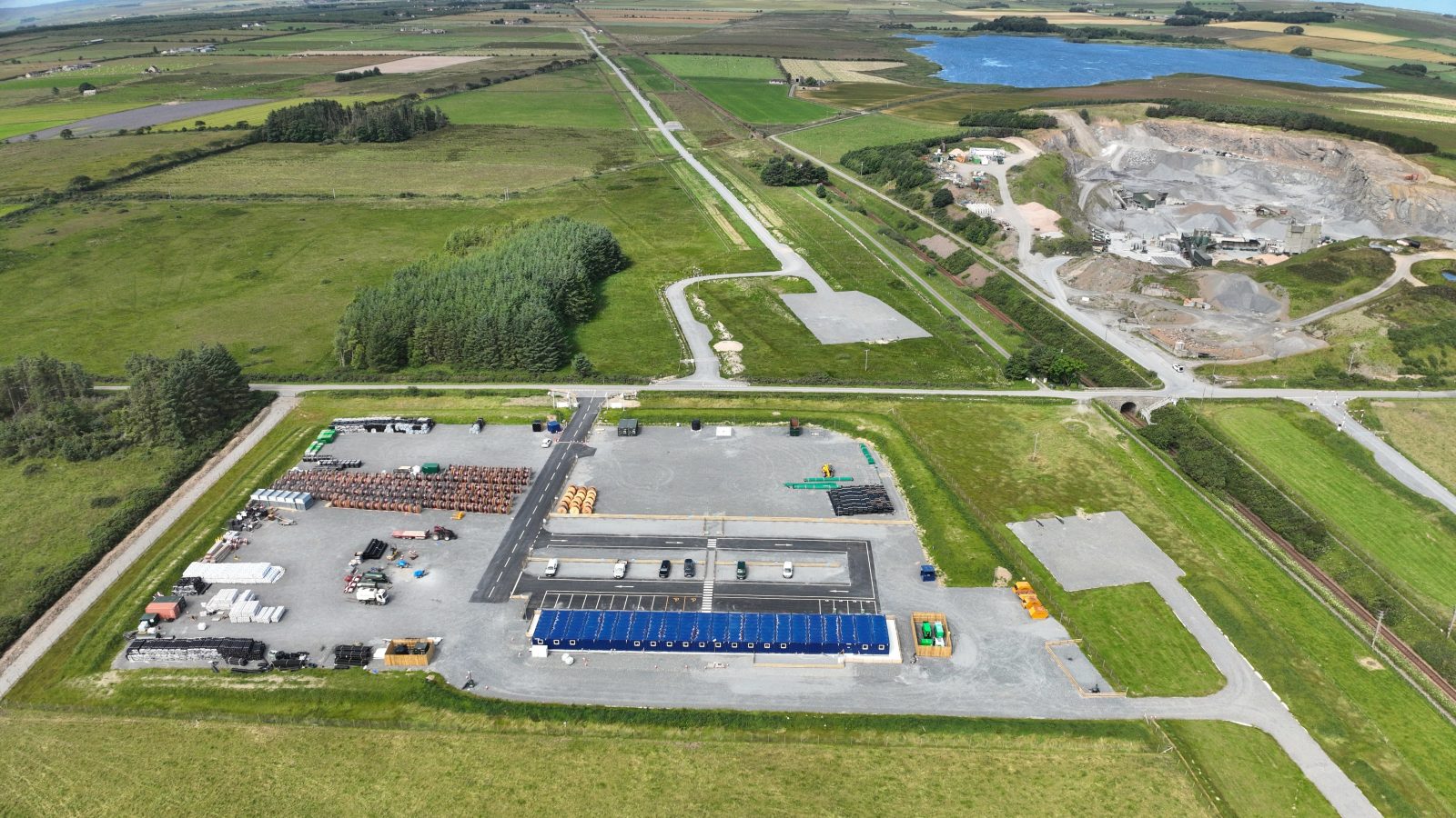 Spittal-Peterhead subsea cable link reaches milestone as construction compounds become operational