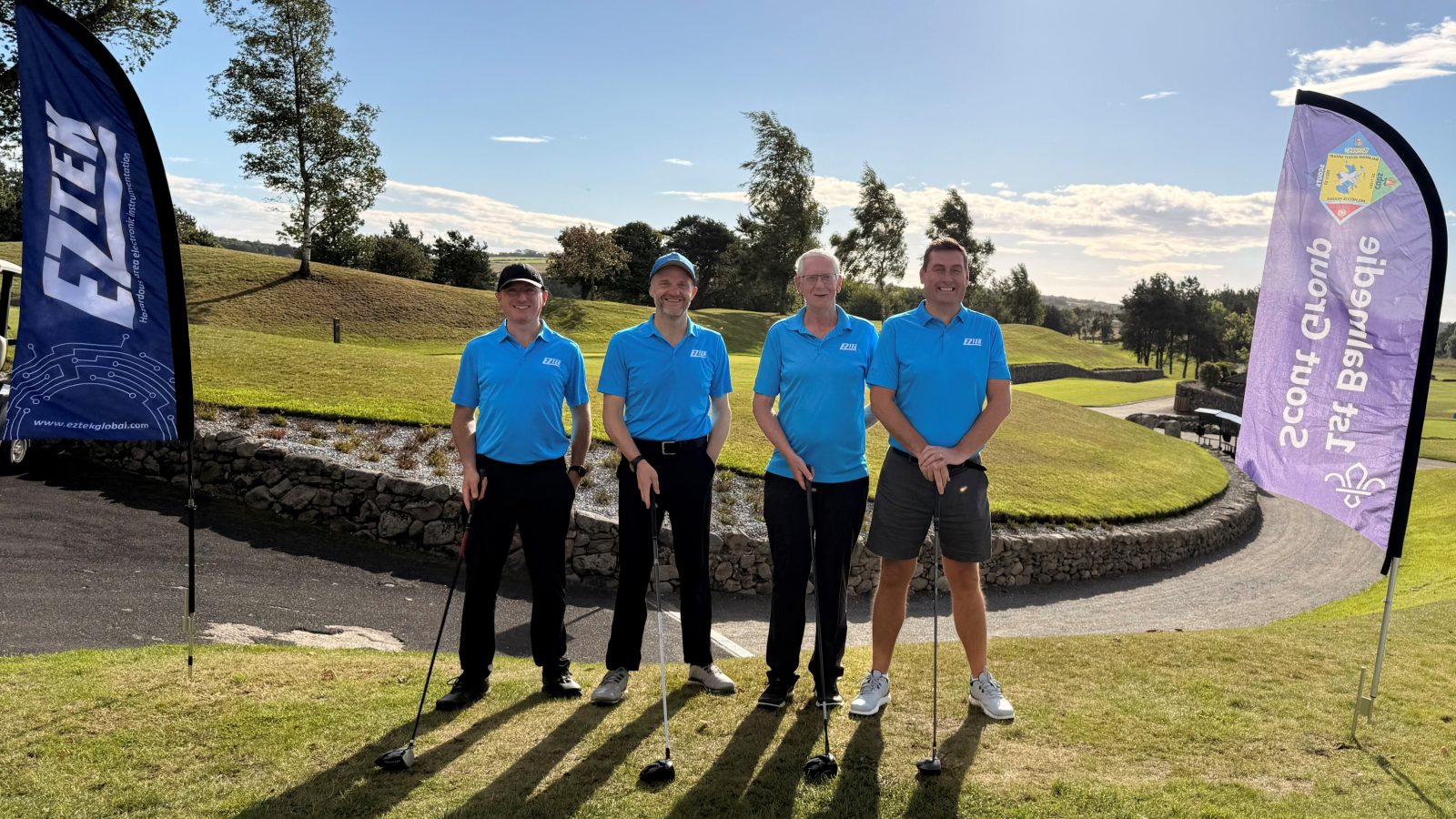 Eztek Charity Golf Day raises funds for Balmedie Scout Group
