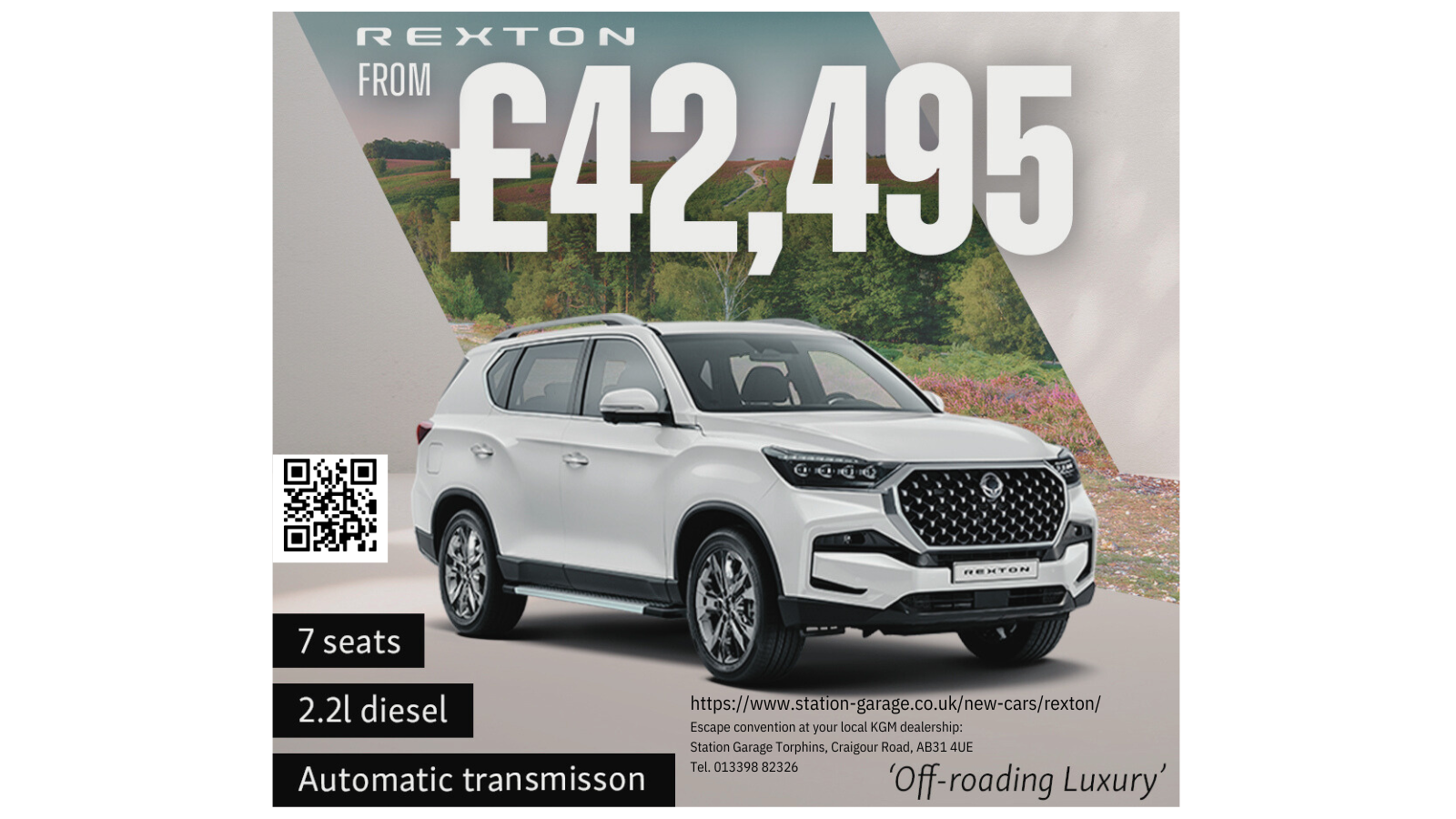 Station Garage Torphins to exhibit at RNAS Spring Show