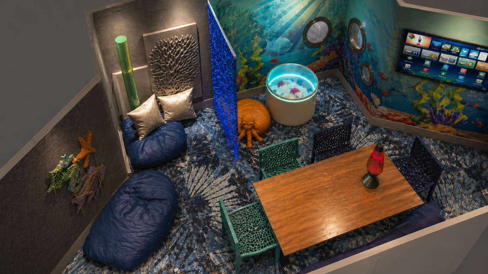 ICE UK unveils innovative sensory room for passenger ferry