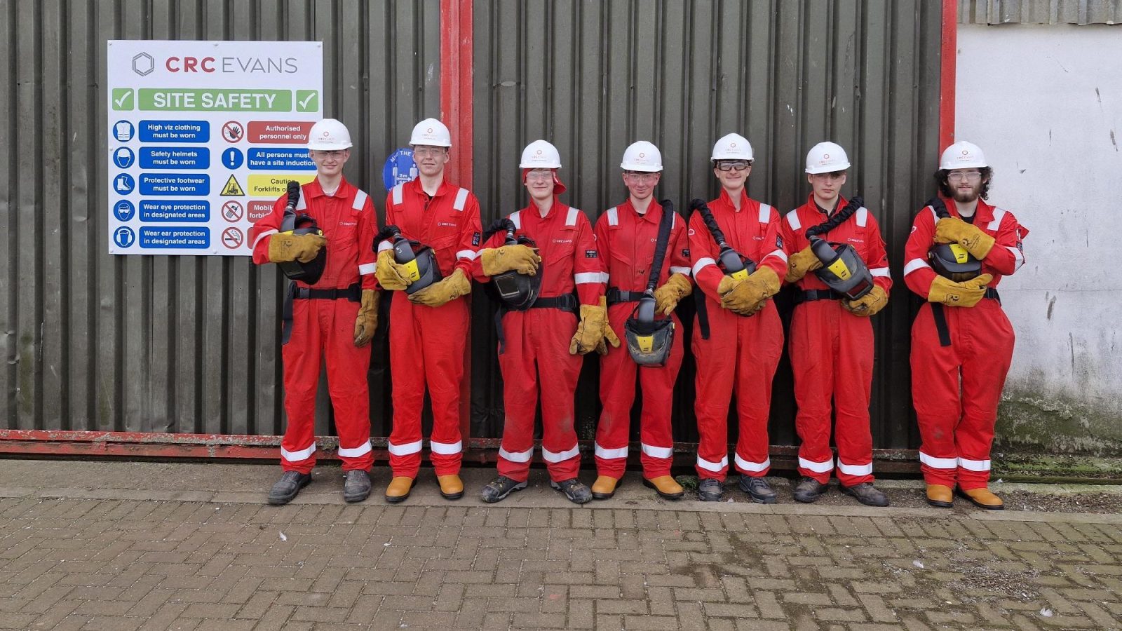 CRC Evans welcomes 13 new apprentices