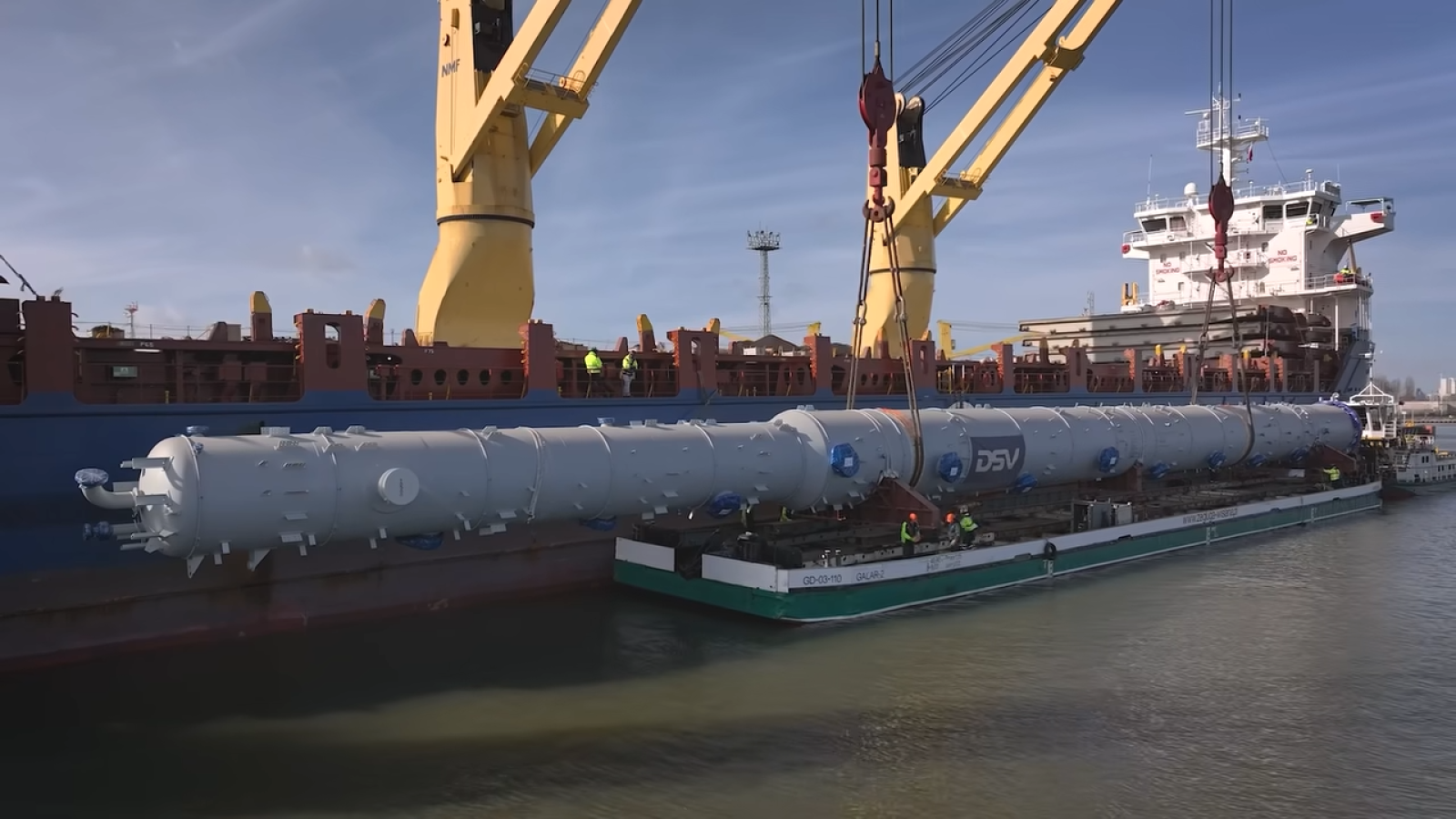 DSV delivers 840-Tonne petrochemical project across continents and rivers