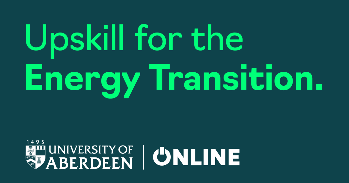 OpenGraph Image for Upskill for the Energy Transition with University of Aberdeen Online