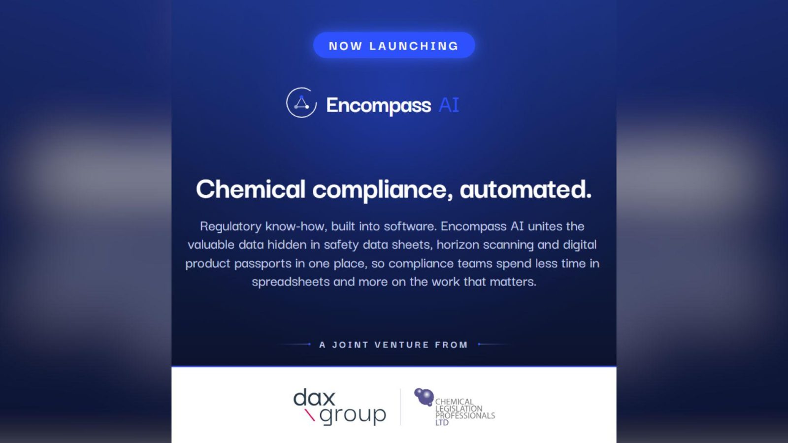 Chemical Legislation Professionals partner with Dax Group to transform regulatory compliance with AI